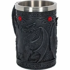 Deals π Black Celtic Dragon Wing Tankard Mug By Nemesis Now π 8 Black Celtic Dragon Wing Tankard Mug By Nemesis Now
