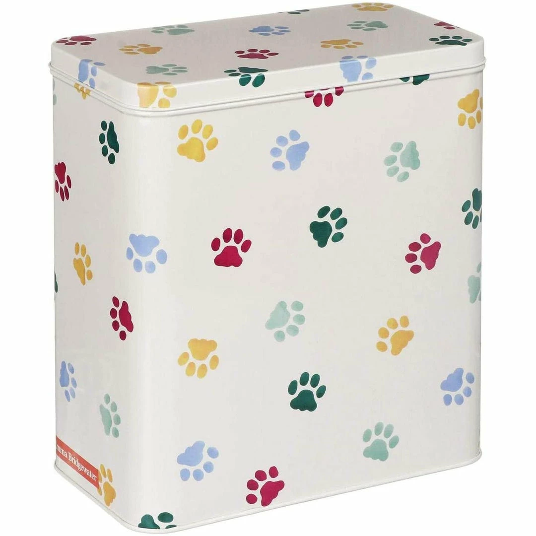 Budget ⌛ Elite Tins Emma Bridgewater Polka Paw Prints Animal Treat Tin 😉 3 Elite Tins Emma Bridgewater Polka Paw Prints Animal Treat Tin