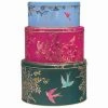 Elite Tins Sara Miller Chelsea Bird Set Of 3 Cake Tins