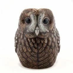 Outlet 😉 Quail Ceramics Tawny Owl Jug 3.5" 🎁 7 Quail Ceramics Tawny Owl Jug 3.5