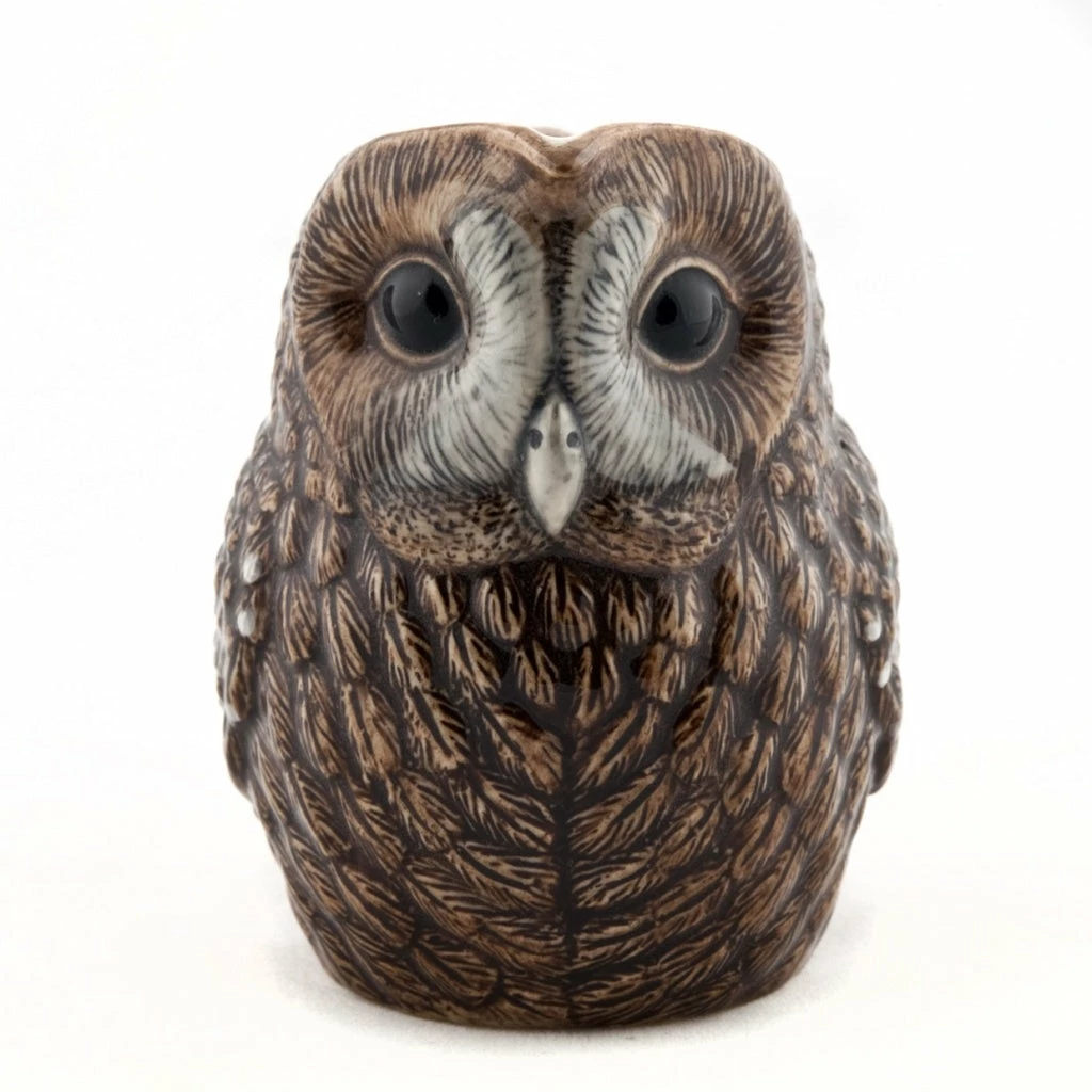Outlet 😉 Quail Ceramics Tawny Owl Jug 3.5" 🎁 5 Quail Ceramics Tawny Owl Jug 3.5"