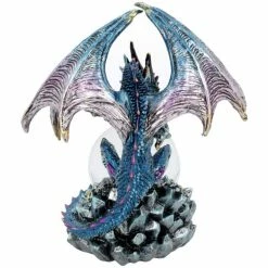 Flash Sale π₯ Nemesis Now Blue Dragon Snowglobe Ornament Azul Oracle Figurine β 8 Nemesis Now Blue Dragon Snowglobe Ornament Azul Oracle Figurine