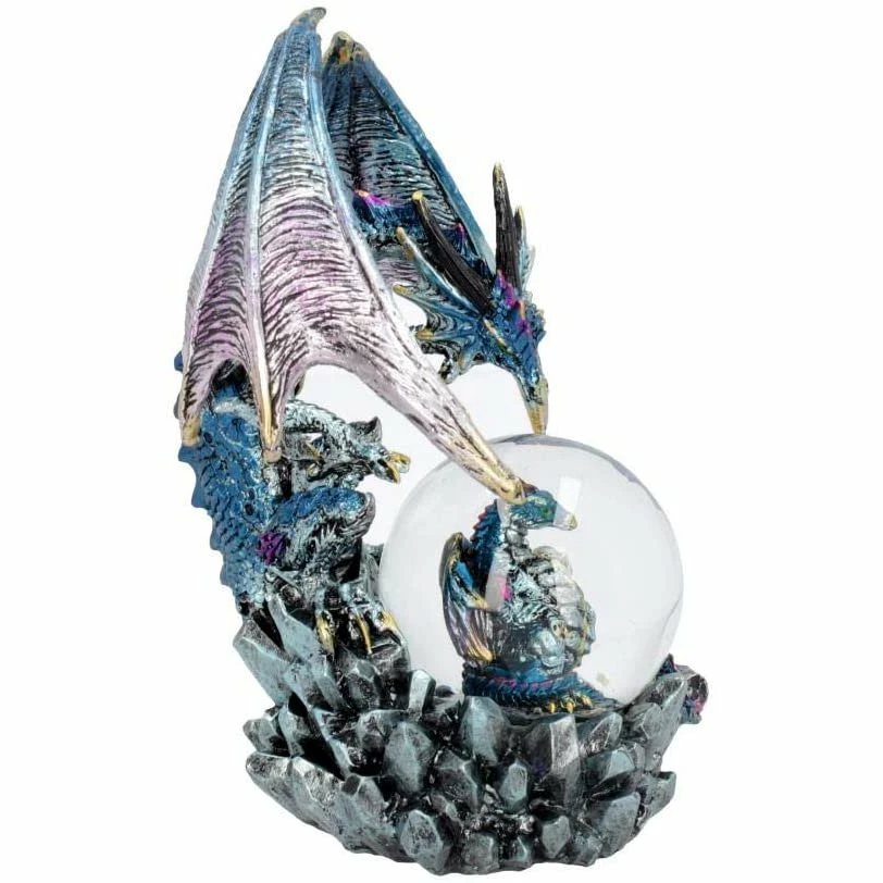 Flash Sale π₯ Nemesis Now Blue Dragon Snowglobe Ornament Azul Oracle Figurine β 6 Nemesis Now Blue Dragon Snowglobe Ornament Azul Oracle Figurine