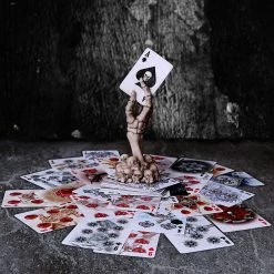 Hot Sale 💯 Nemesis Now Ace Up Your Sleeve Skeleton Hand With Ace Of Spades Card Figure ⭐ 11 Nemesis Now Ace Up Your Sleeve Skeleton Hand With Ace Of Spades Card Figure