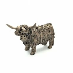 Frith Sculptures Frith - Highland Cow Standing Junior Sculpture By Veronica Ballan