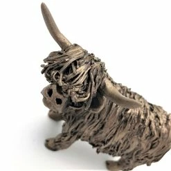 Frith Sculptures Frith - Highland Cow Standing Junior Sculpture By Veronica Ballan