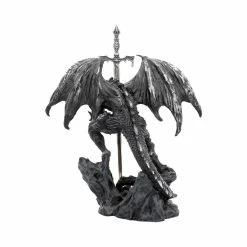 Black Dragon Sword Letter Opener Figurine By Nemesis Now