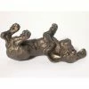 Frith Sculptures Frith - Amber Pup Please Scratch My Tummy By Harriet Dunn
