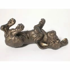 Frith Sculptures Frith - Amber Pup Please Scratch My Tummy By Harriet Dunn