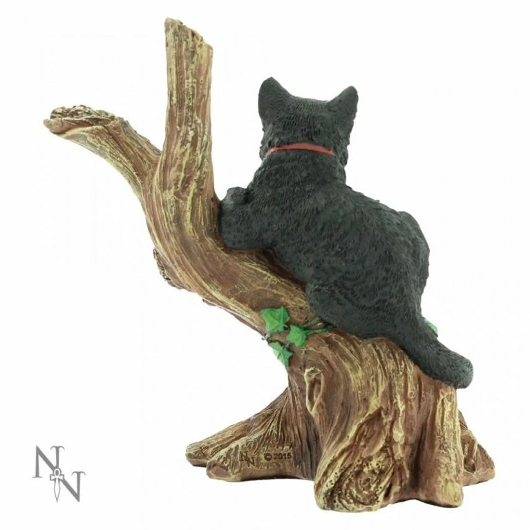 Hot Sale 🛒 Onyx Black Cat In A Tree Figure By Nemesis Now 👏 8 Onyx Black Cat In A Tree Figure By Nemesis Now