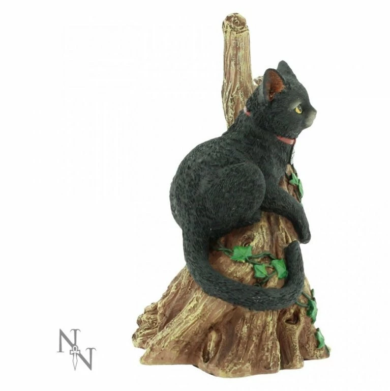 Hot Sale 🛒 Onyx Black Cat In A Tree Figure By Nemesis Now 👏 4 Onyx Black Cat In A Tree Figure By Nemesis Now