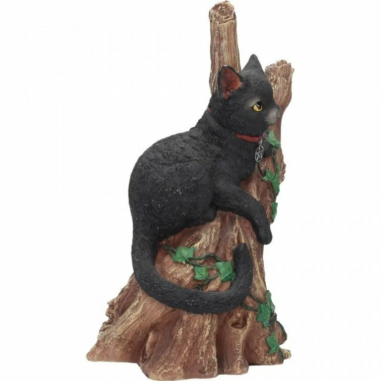 Hot Sale 🛒 Onyx Black Cat In A Tree Figure By Nemesis Now 👏 6 Onyx Black Cat In A Tree Figure By Nemesis Now
