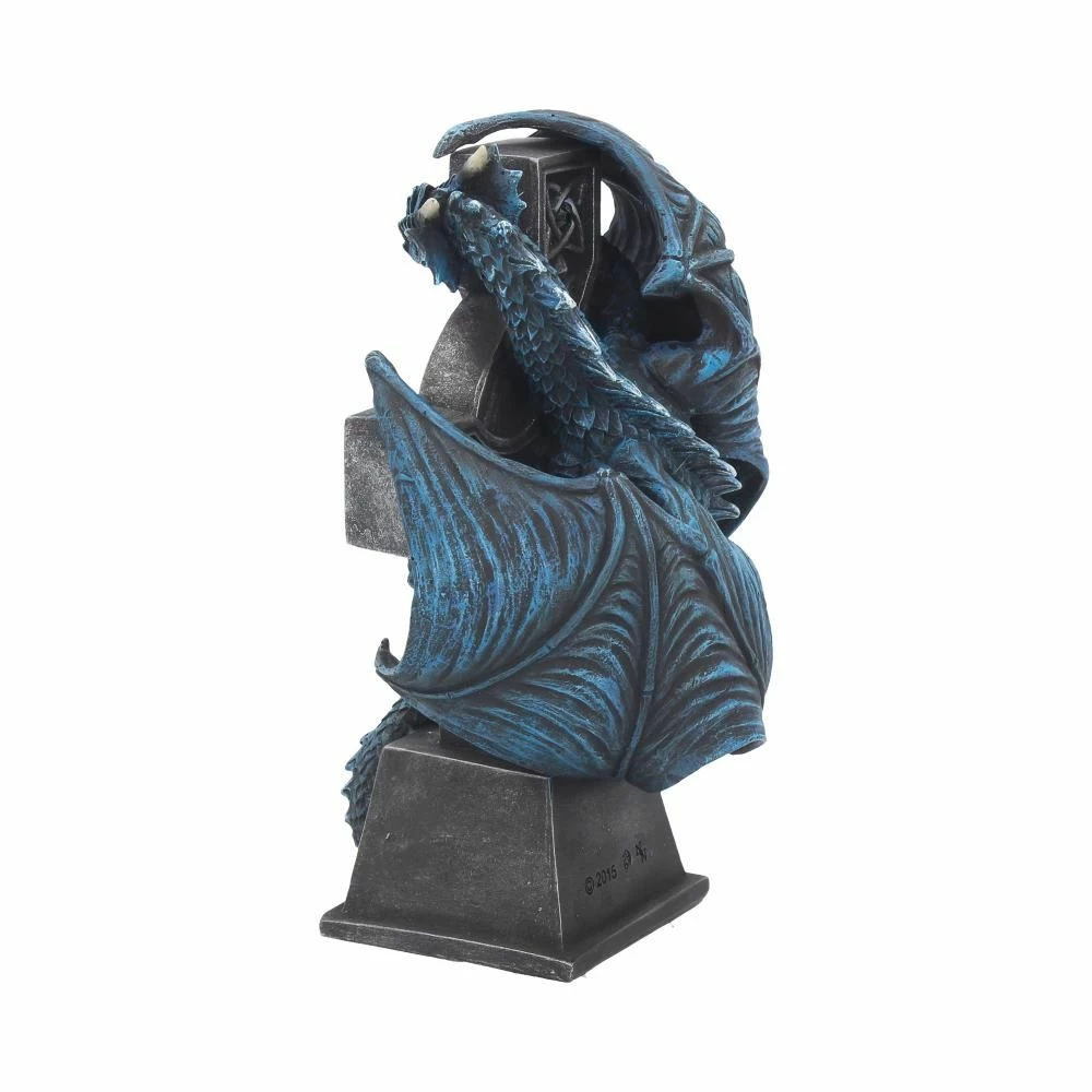 Wholesale ❤️ Nemesis Now Draco Blue Dragon Clock 17.8cm By Anne Stokes ⌛ 5 Nemesis Now Draco Blue Dragon Clock 17.8cm By Anne Stokes