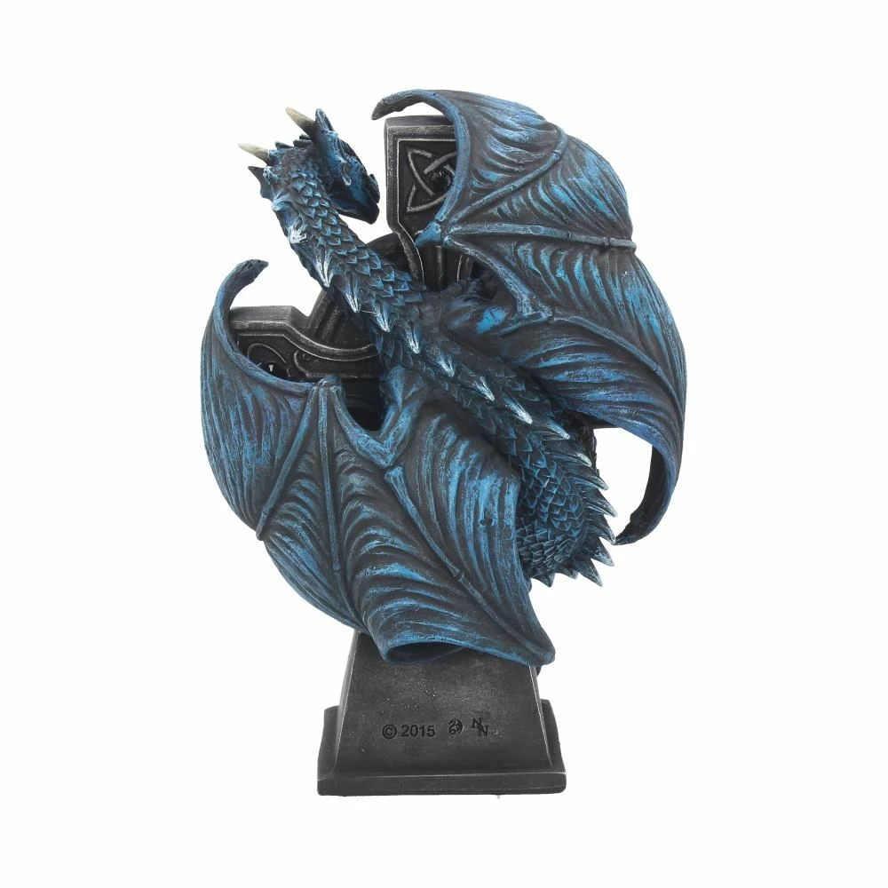 Wholesale ❤️ Nemesis Now Draco Blue Dragon Clock 17.8cm By Anne Stokes ⌛ 6 Nemesis Now Draco Blue Dragon Clock 17.8cm By Anne Stokes
