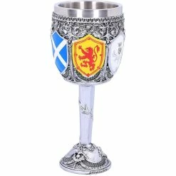 Goblet Of The Brave, Scottish Shilds Cup By Nemesis Now