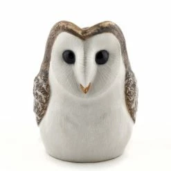 Quail Ceramics Barn Owl Jug 3.5"