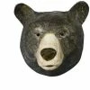 Quail Ceramics Black Bear Wall Vase