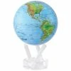 Mova Globes MOVA Blue With Relief Map 4.5" Globe