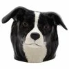Quail Ceramics Border Collie Face Egg Cup