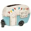 Joe Davies Retro Caravan Planter - Plant Pot By Village Pottery Shudehill Giftware