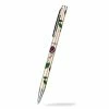 Sea Gems Champagne Mackintosh Rose & Stem Design Slimline Ballpoint Pen