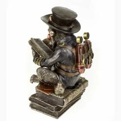 Best Sale 🌟 Chimpanzee Scholar Cold Cast Bronze By Nemesis Now Darwinism Steampunk 😉 12 Chimpanzee Scholar Cold Cast Bronze By Nemesis Now Darwinism Steampunk