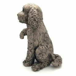 Outlet β Frith Cockapoo Clover With Paw Up Figure In Cold Cast Bronze Made In UK π 10 Frith Cockapoo Clover With Paw Up Figure In Cold Cast Bronze Made In UK