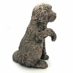 Outlet β Frith Cockapoo Clover With Paw Up Figure In Cold Cast Bronze Made In UK π 11 Frith Cockapoo Clover With Paw Up Figure In Cold Cast Bronze Made In UK