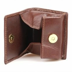 Golunski Leather Magnetic Coin Purse - Pouch Branded Range In Tan - Brown