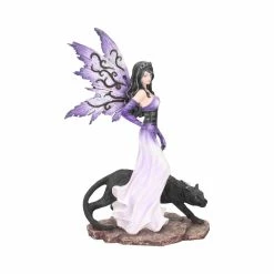 Panthea Fairy With Panther Figurine By Nemesis Now