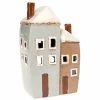 Joe Davies Shudehill Giftware Village Pottery Double House Tea Light Holder