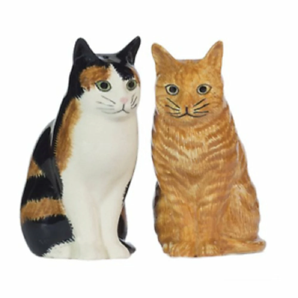 Hot Sale ๐ Quail Ceramics Eleanor & Vincent Cat Salt & Pepper Shakers โ๏ธ 3 Quail Ceramics Eleanor & Vincent Cat Salt & Pepper Shakers