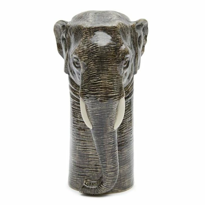 Brand new 👍 Quail Ceramics Elephant Flower Vase 😉 6 Quail Ceramics Elephant Flower Vase