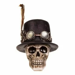 Steampunk Aristocrat Man Skull Ornament By Nemesis Now