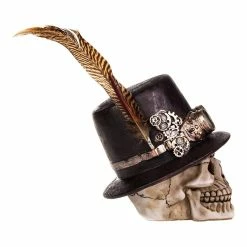 Steampunk Aristocrat Man Skull Ornament By Nemesis Now