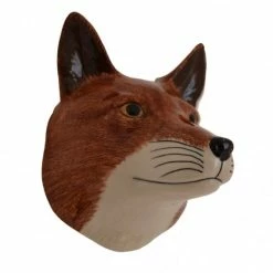 Quail Ceramics Fox Wall Vase