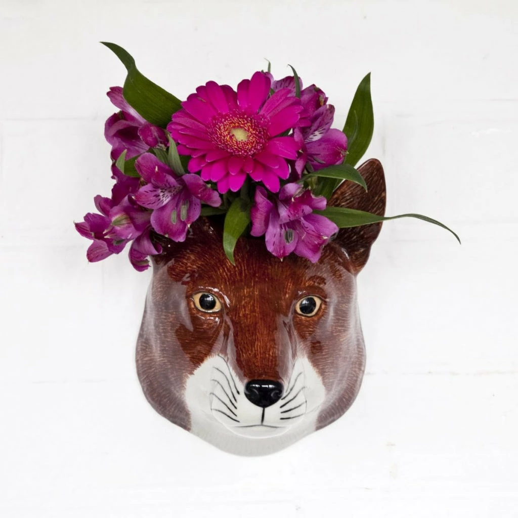 Outlet π― Quail Ceramics Fox Wall Vase β 5 Quail Ceramics Fox Wall Vase