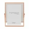 Widdop Photo Frames Copper Finish Floating Frame Holds 4 X 6 Inch Photo