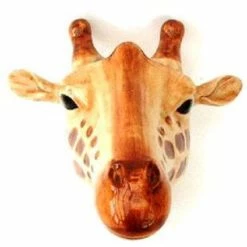 Quail Ceramics Giraffe Wall Vase