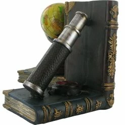 Best Pirce π Fiesta Studios Globe And Telescope Shelf Tidy Bookends β 8 Fiesta Studios Globe And Telescope Shelf Tidy Bookends