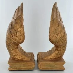 Best Sale π€© Fiesta Studios Angel Wings Shelf Tidy Pair Of Gold Coloured Bookends π 10 Fiesta Studios Angel Wings Shelf Tidy Pair Of Gold Coloured Bookends