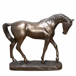 Fiesta Studios Horse Figure By David Geenty Signed Cold Cast Bronze Graceful