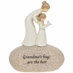 Joe Davies Grandma's Hugs Are The Best Sentimental Pebble Figure Shudehill Giftware