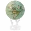 Mova Globes MOVA Green Cassini Terrestrial 4.5" Globe