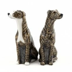 Quail Ceramics Greyhound Salt & Pepper Shakers