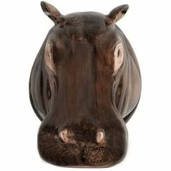 Quail Ceramics Hippo Wall Vase