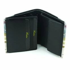 Golunski Retro Gents Leather Wallet With Cyclist Design