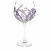 Cheapest ๐ Joe Davies Sunny By Sue Hand Decorated Purple Heather Gin Glass ๐ 1 Joe Davies Sunny By Sue Hand Decorated Purple Heather Gin Glass