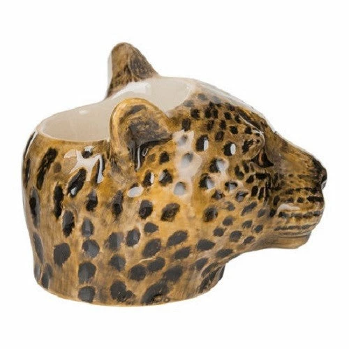 Budget π Quail Ceramics Leopard Face Egg Cup π 5 Quail Ceramics Leopard Face Egg Cup