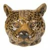 Quail Ceramics Leopard Face Egg Cup